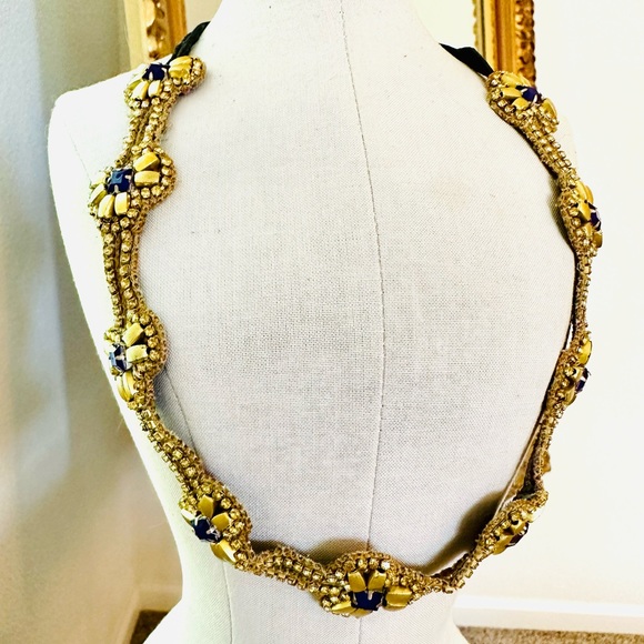 Vintage DEEPA GURNANI Bejeweled Headband - Picture 6 of 17